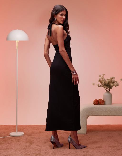 empire waist long sleeve maxi dress Gathered Empire Waist Maxi Cherry Merlot / Medium main image 0