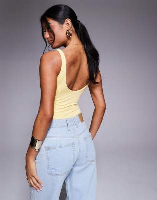 Oh Polly Reese Scoop Neck Bodysuit
