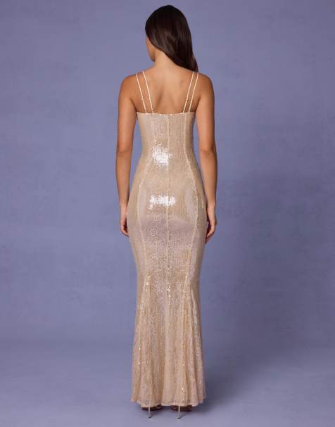 Gold Maxi Dresses | Shop at ASOS