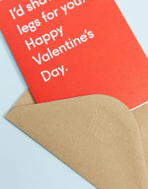 Ohh Deer I D Shave My Legs For You Valentines Card Asos