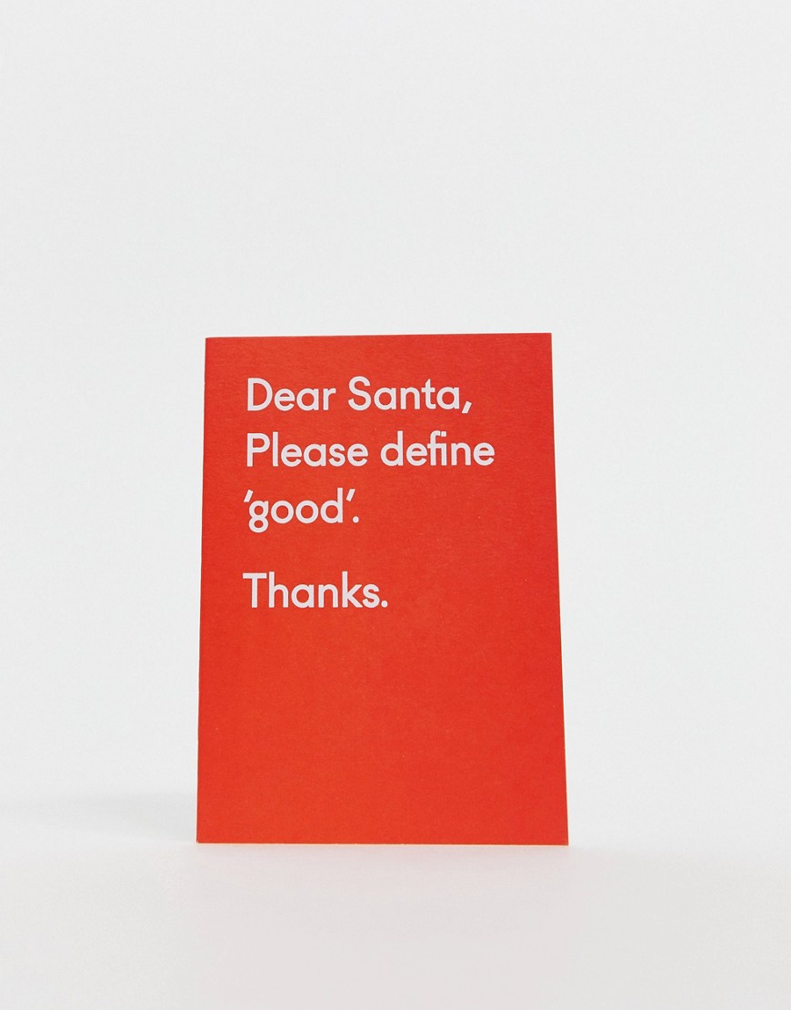 Ohh Deer please define good christmas card-Multi