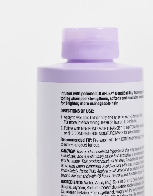 OLAPLEX - No. 4P Blonde Enhancer Toning Shampoo 250 ml, 3 van 4