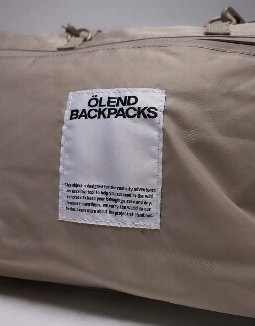 OLEND Calypso multiwear pocket detail bag with laptop