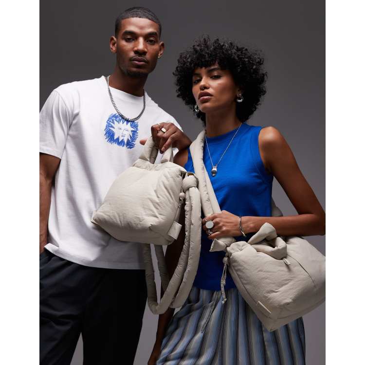 OLEND サンド OLEND Calypso multiwear pocket detail bag with laptop