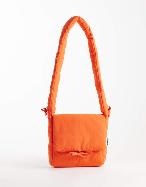 OLEND - Nina - Crossbody tas in koraalkleur