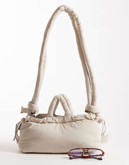 OLEND - Ona b - Borsa a tracolla multiuso color sabbia, 2 di 5
