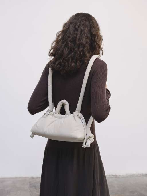 OLEND Ona b multiwear crossbody bag in sand, 3 of 5