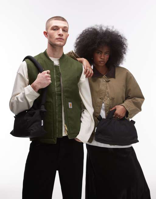 ÖLEND - Ona - Mini sac bandoulière multipositions en nylon souple - Noir 