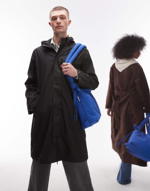 ÖLEND - Ona - Sac bandoulière multipositions en nylon souple - Bleu de cobalt, 4 de 4