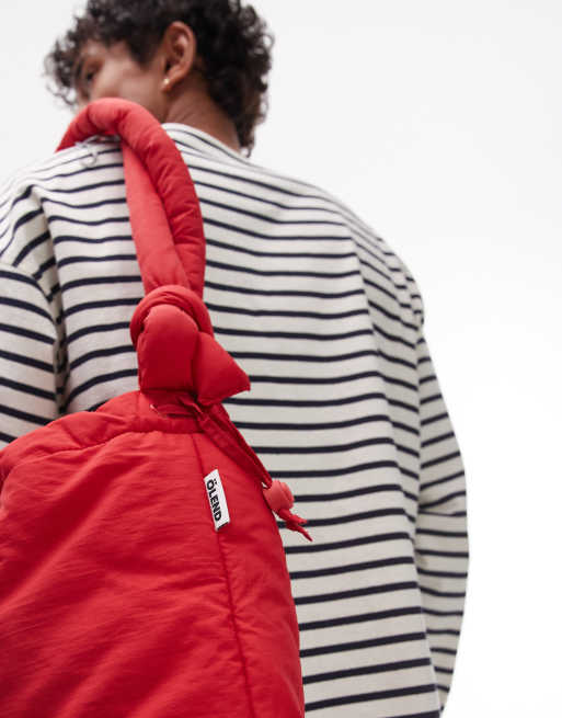 OLEND Ona soft nylon multiwear crossbody bag in red | ASOS