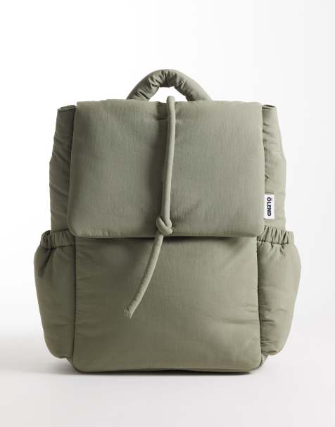 OLEND padded holden backpack in sage green - view 1