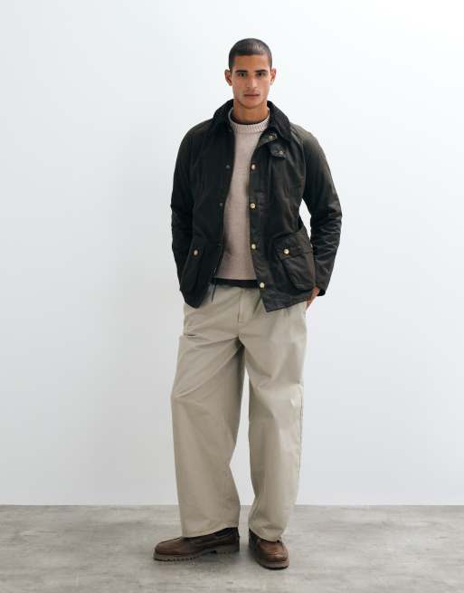 Olivenfarvet voksjakke fra Barbour Ashby , 3 af 5