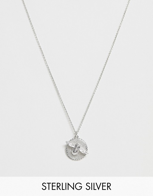 Olivia Burton 3D Bee Coin Necklace
