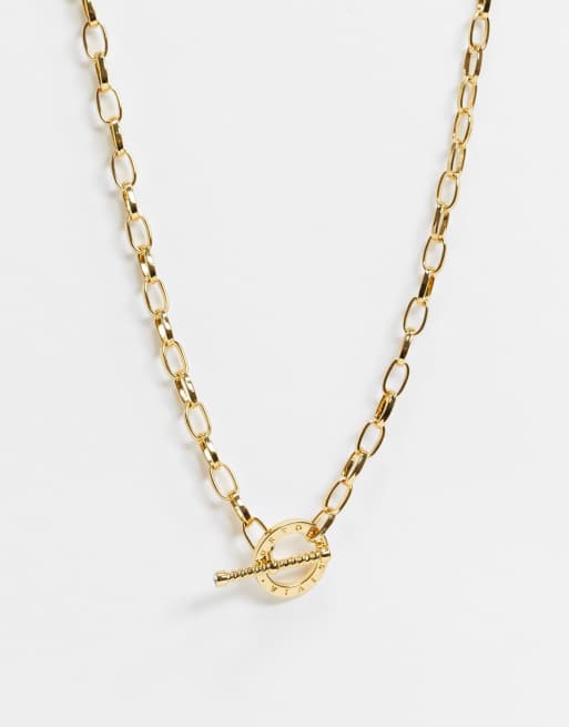 Olivia burton 2025 t bar necklace