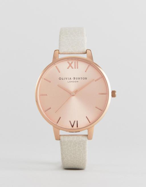 Olivia burton gold watch sale