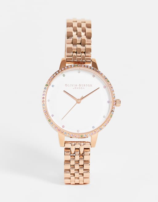 Olivia burton rose gold bracelet hot sale