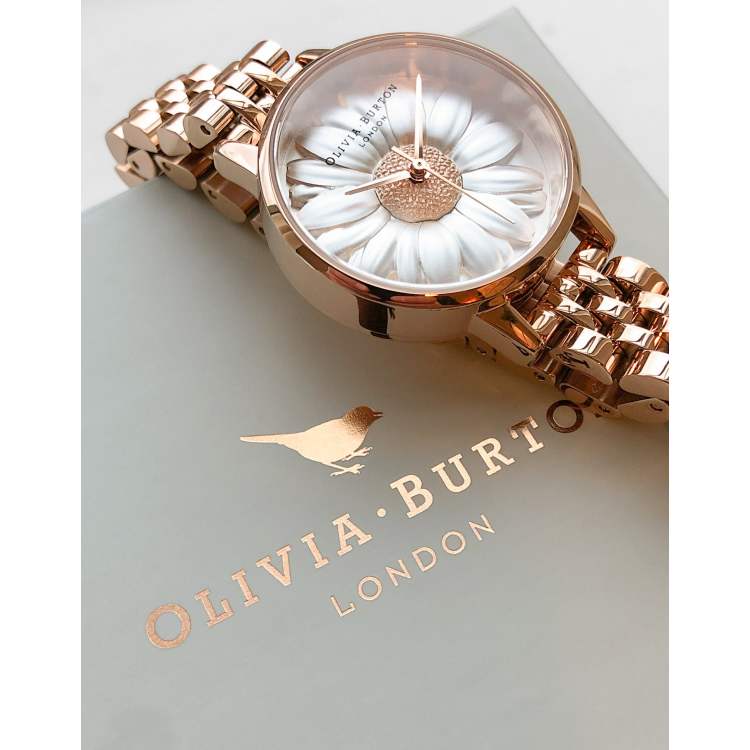 Olivia burton clearance 3d daisy watch