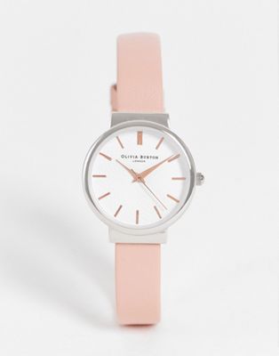 Olivia Burton Hackney watch in pink and rose gold