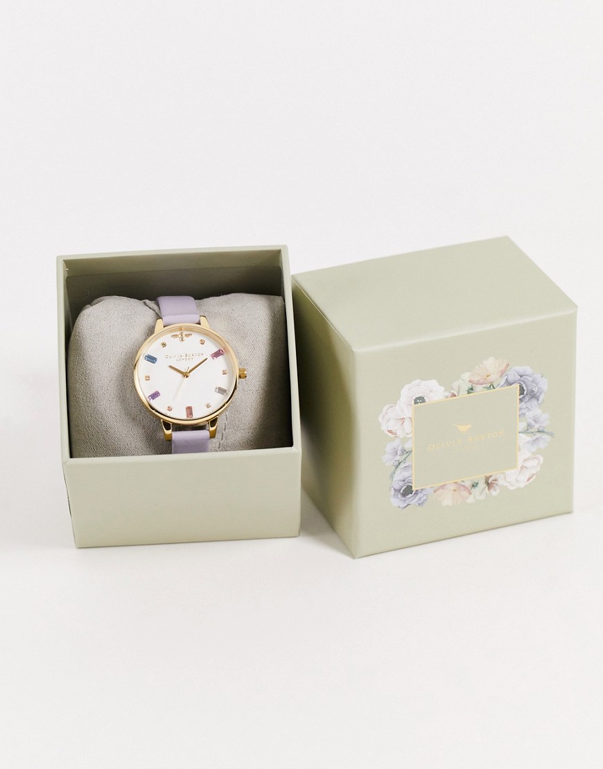 Olivia Burton - Horloge met bij en kleurige details-Veelkleurig
