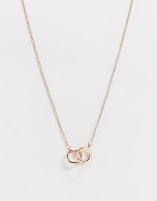 Olivia burton gold interlink necklace new arrivals