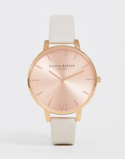 Olivia Burton – OB16DE08 – Sunray – Demi-Lederarmbanduhr
