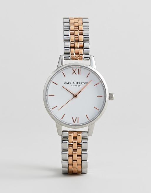 Olivia burton shop white dial watch