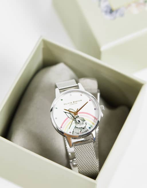 Olivia burton hare watch sale