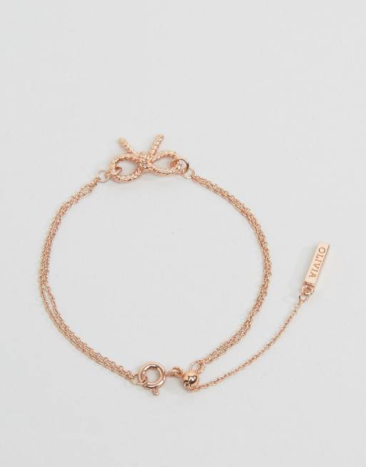 Olivia burton hot sale bow bracelet