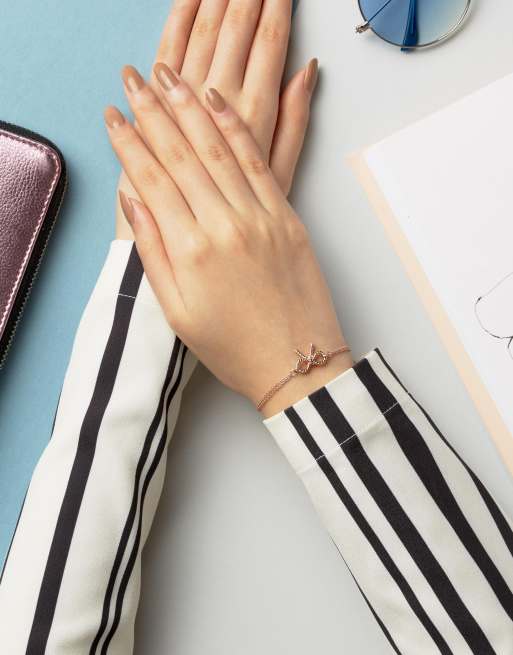 Olivia burton vintage bow bracelet discount