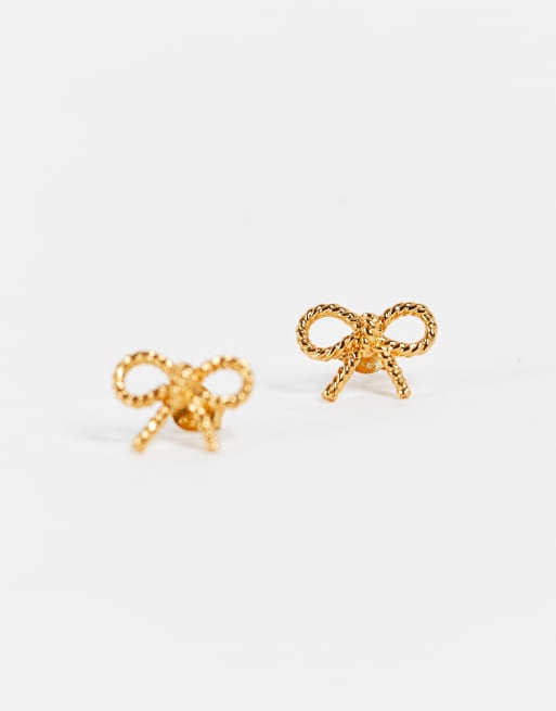 Olivia burton sales bow earrings