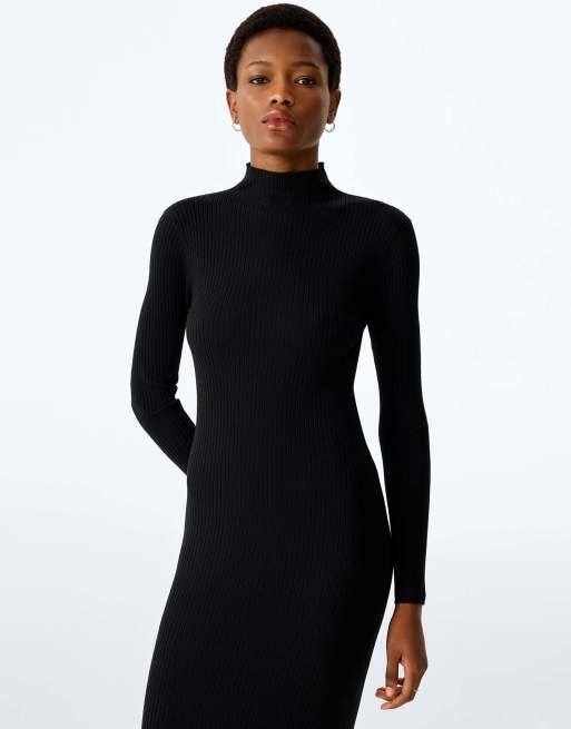 Omnes Albie knit dress in black, 3 of 3