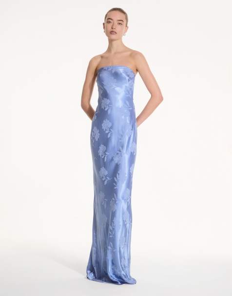 Omnes Amdra Bridesmaid Dress in blue - view 1