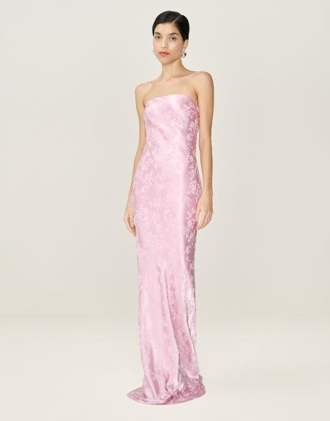 Omnes Amdra Jacquard Dress in Bleached Mauve - view 1