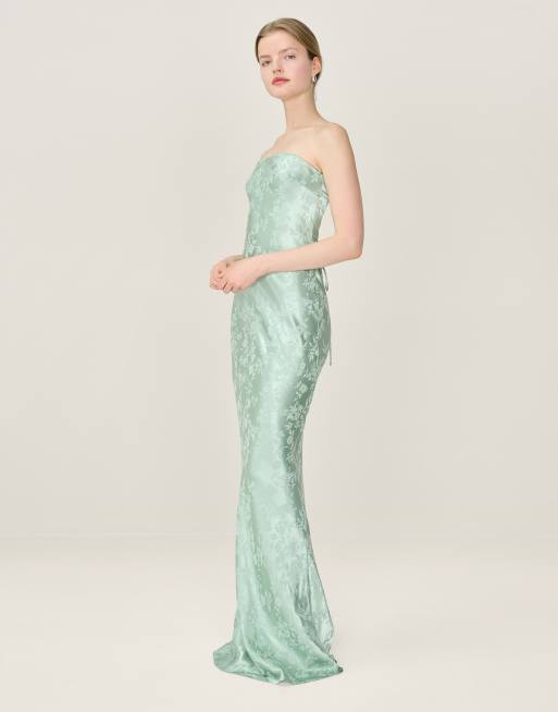 Omnes Amdra Jacquard Dress in Sage, 4 of 4