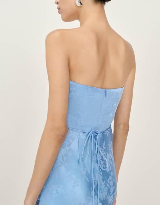 Omnes Amdra Jacquard Dress in Vista Blue, 4 of 4