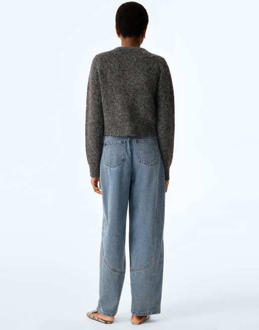 Omnes August cardigan - charcoal in charcoal, 2 of 6