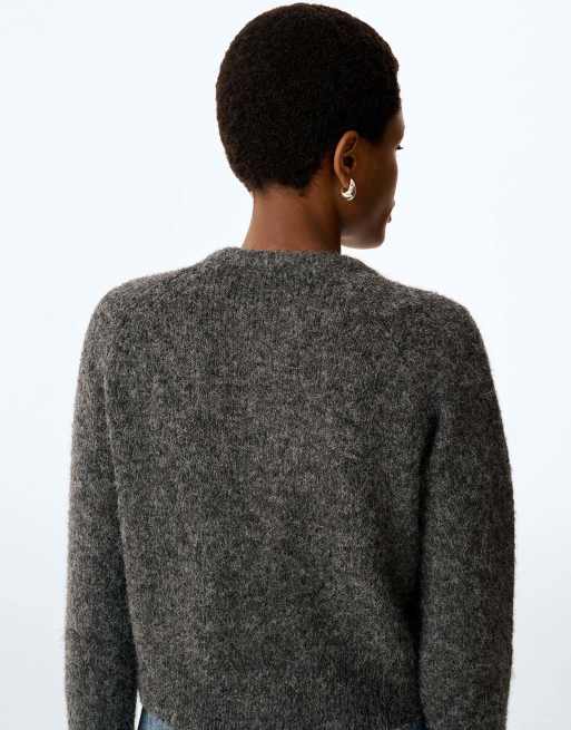 Omnes August cardigan - charcoal in charcoal, 3 of 6