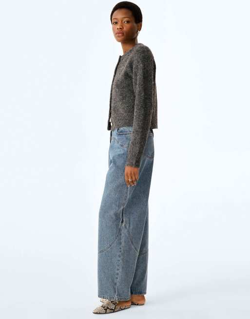 Omnes August cardigan - charcoal in charcoal, 5 of 6