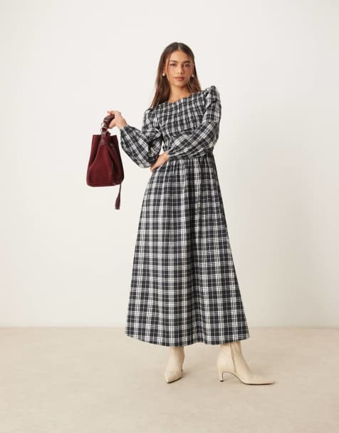 OMNES Cotton Saint Dress in Black - view 1