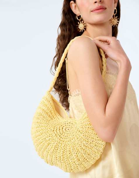 Omnes cyprus shell bag in yellow in yellow - view 1