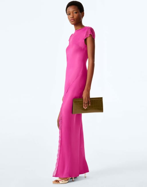 Omnes Dante dress in magenta, 2 of 4