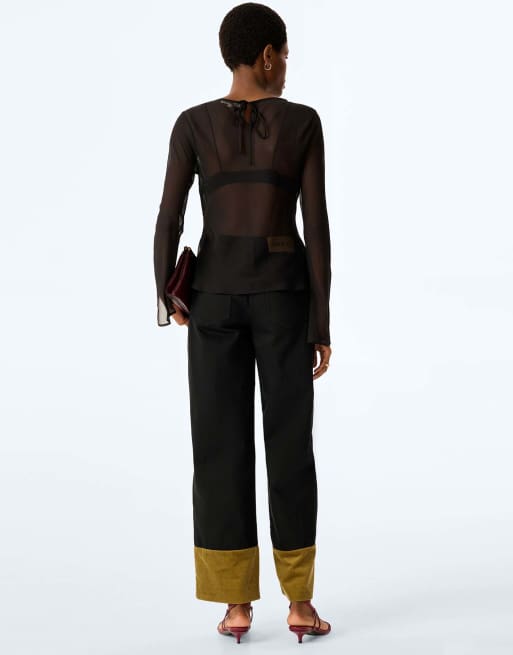 Omnes Denver top in black, 2 of 6