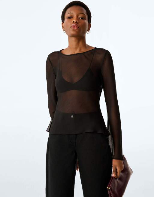 Omnes Denver top in black, 3 of 6