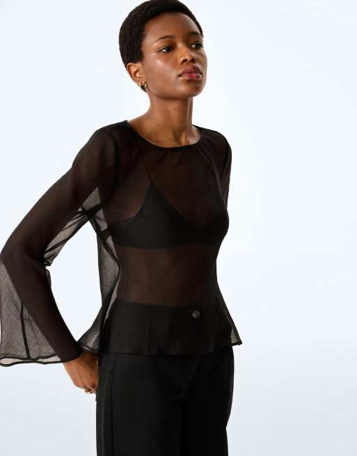 Omnes Denver top in black, 4 of 6
