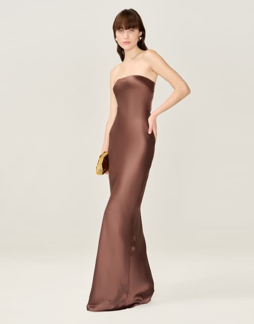 Omnes Dresses amdra dress in brown, 2 of 4