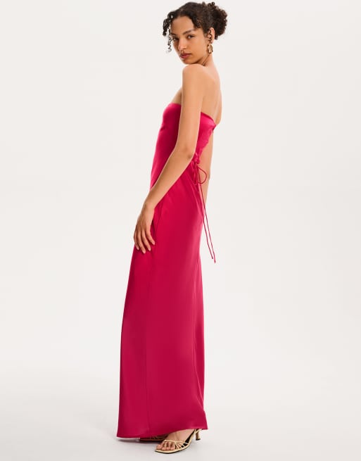 Omnes Dresses amdra dress in magenta, 2 of 4