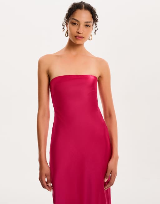 Omnes Dresses amdra dress in magenta, 4 of 4