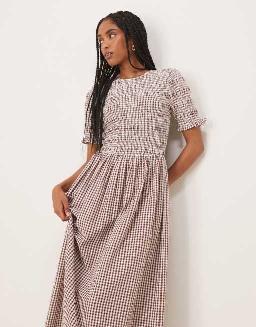 Omnes Dresses becky in brown | ASOS