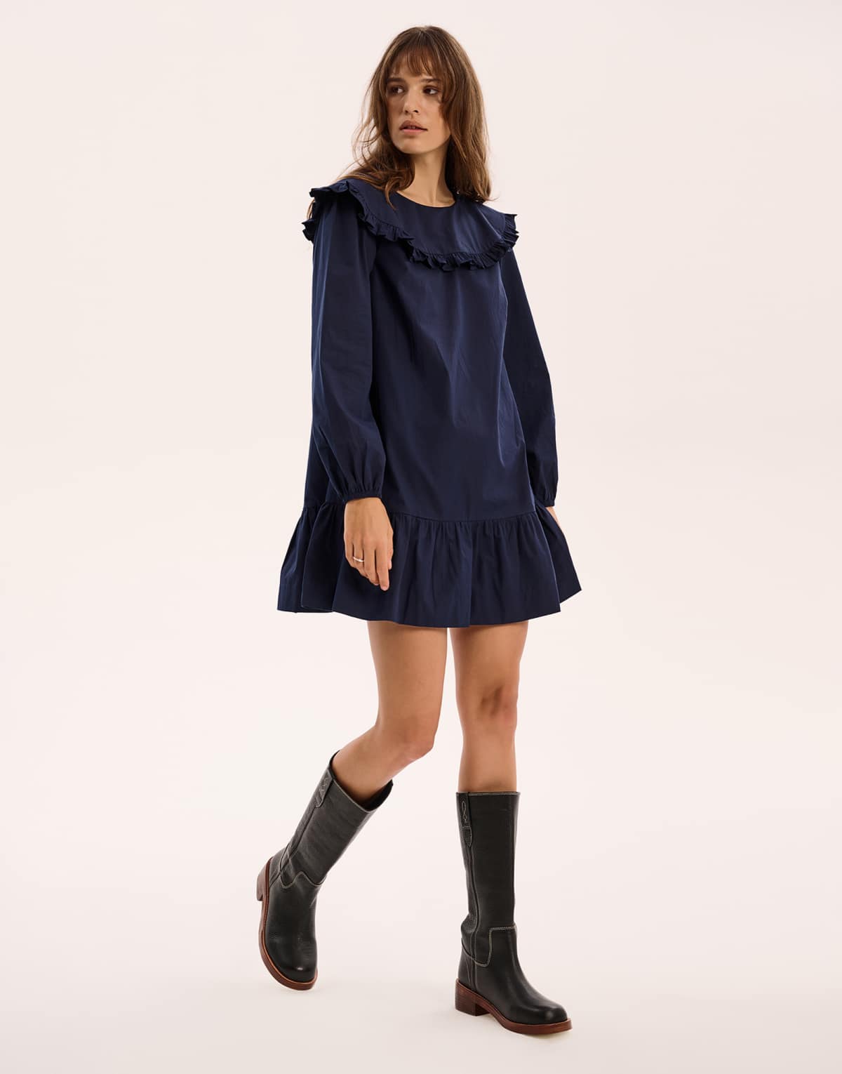 Omnes Dresses emili in navy