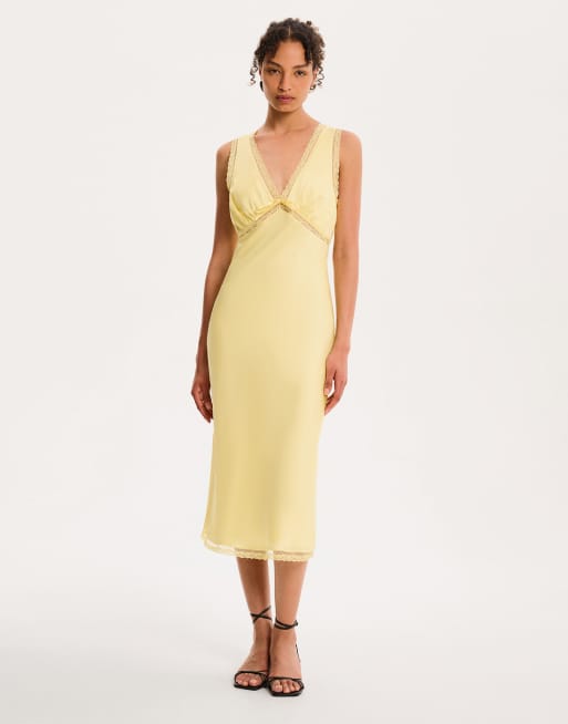 Omnes Dresses maizie in yellow